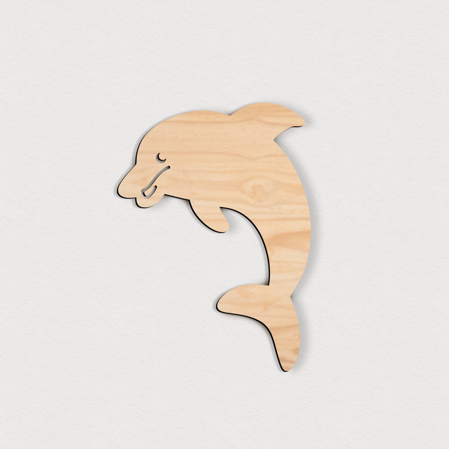 Selbstklebender Delfin – 5 cm / 10 cm / 15 cm / 20 cm – Wanddeko für Kinderzimmer