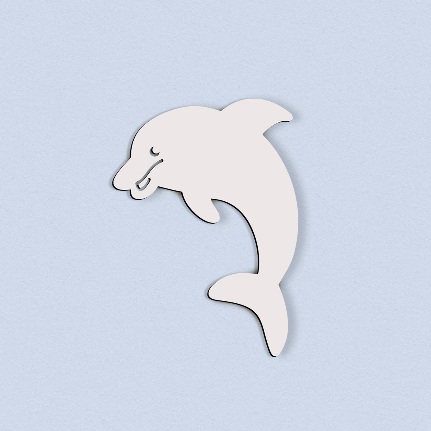 Selbstklebender Delfin – 5 cm / 10 cm / 15 cm / 20 cm – Wanddeko für Kinderzimmer