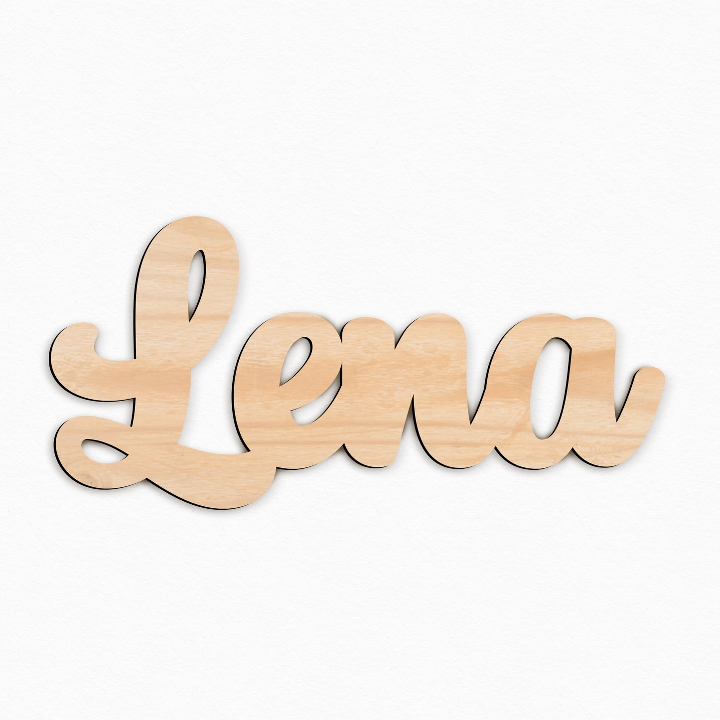 Personalisierbares Nachtlicht Schriftzug 60 oder 70cm