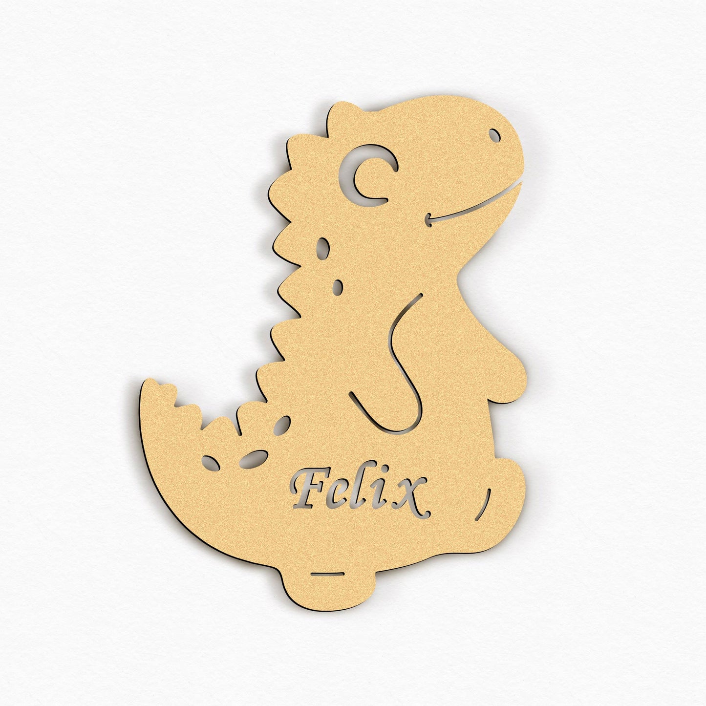 Personalisierte Nachtlicht Dino – Kinderzimmer LED Lampe mit Name