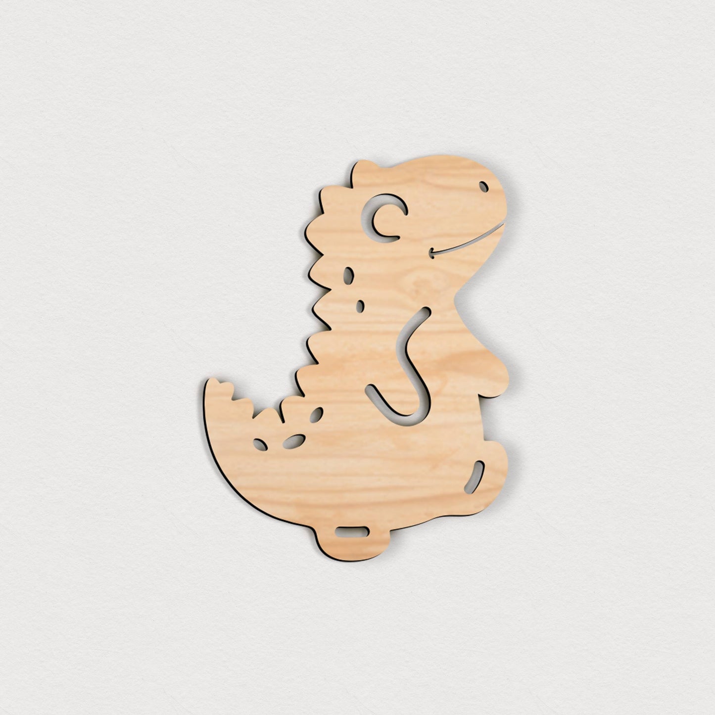 Selbstklebender Dino – 5 cm / 10 cm / 15 cm / 20 cm – Wanddeko für Kinderzimmer