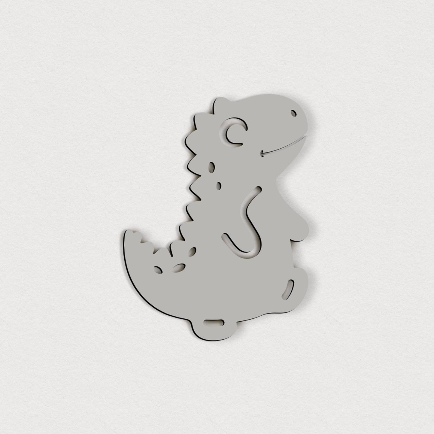 Selbstklebender Dino – 5 cm / 10 cm / 15 cm / 20 cm – Wanddeko für Kinderzimmer