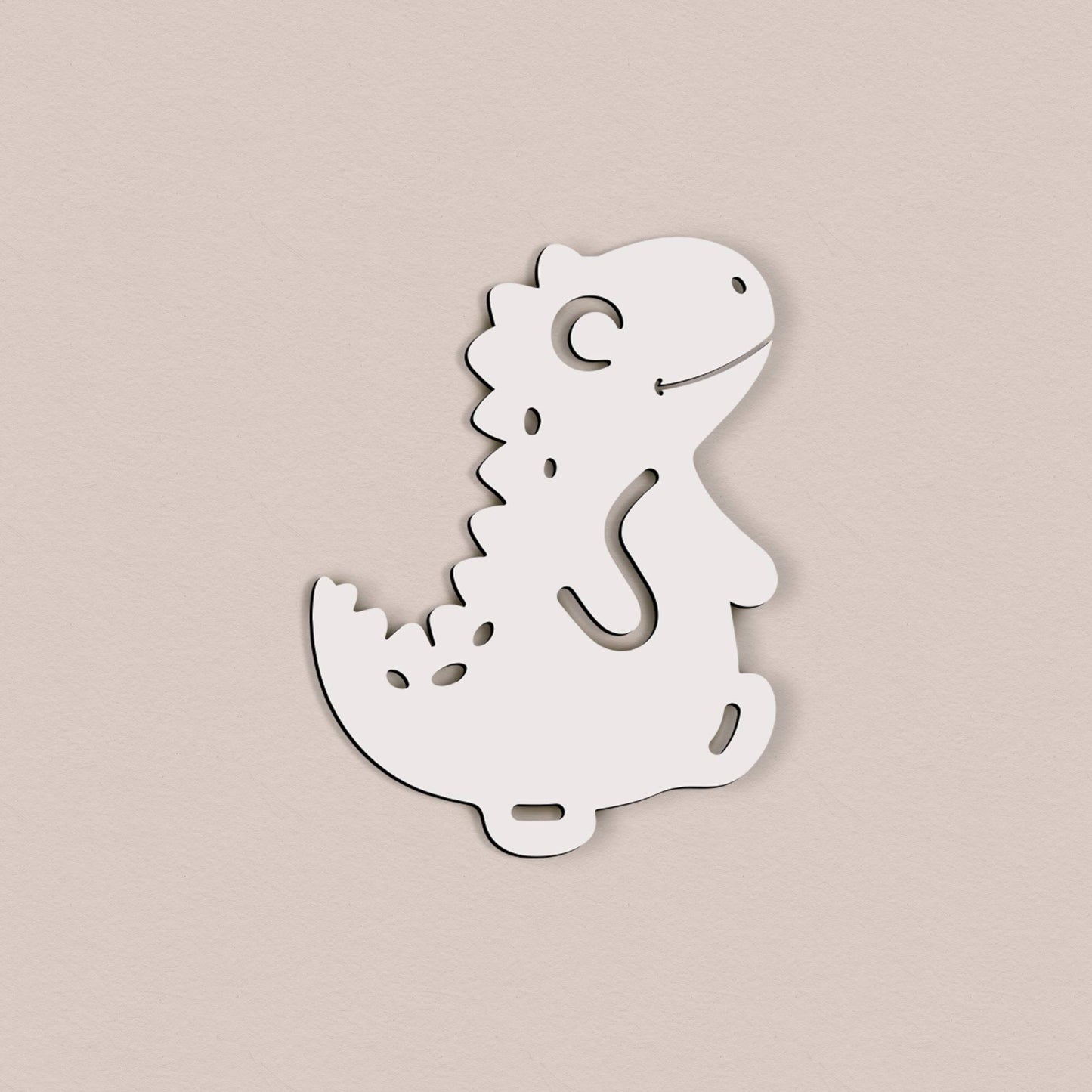 Selbstklebender Dino – 5 cm / 10 cm / 15 cm / 20 cm – Wanddeko für Kinderzimmer