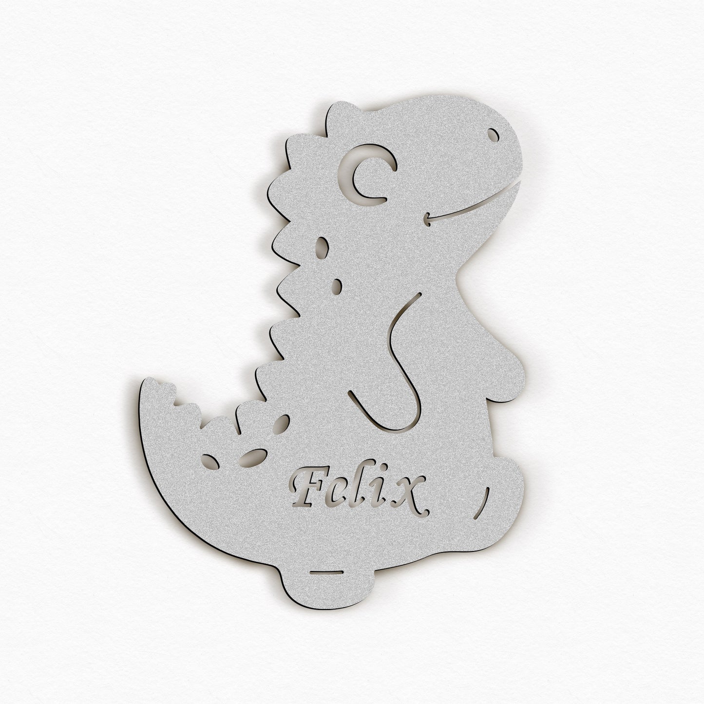 Personalisierte Nachtlicht Dino – Kinderzimmer LED Lampe mit Name